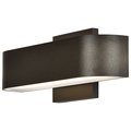 Access Lighting Montreal, BiDirectional Outdoor LED Wall Mount, Bronze Finish, Frosted Glass 20046LEDDMG-BRZ/FST